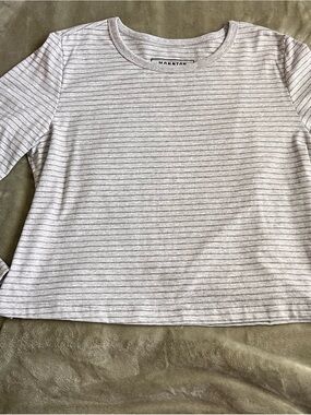 Mohnton Made Upcycled Cotton Blend Long Sleeve Tee